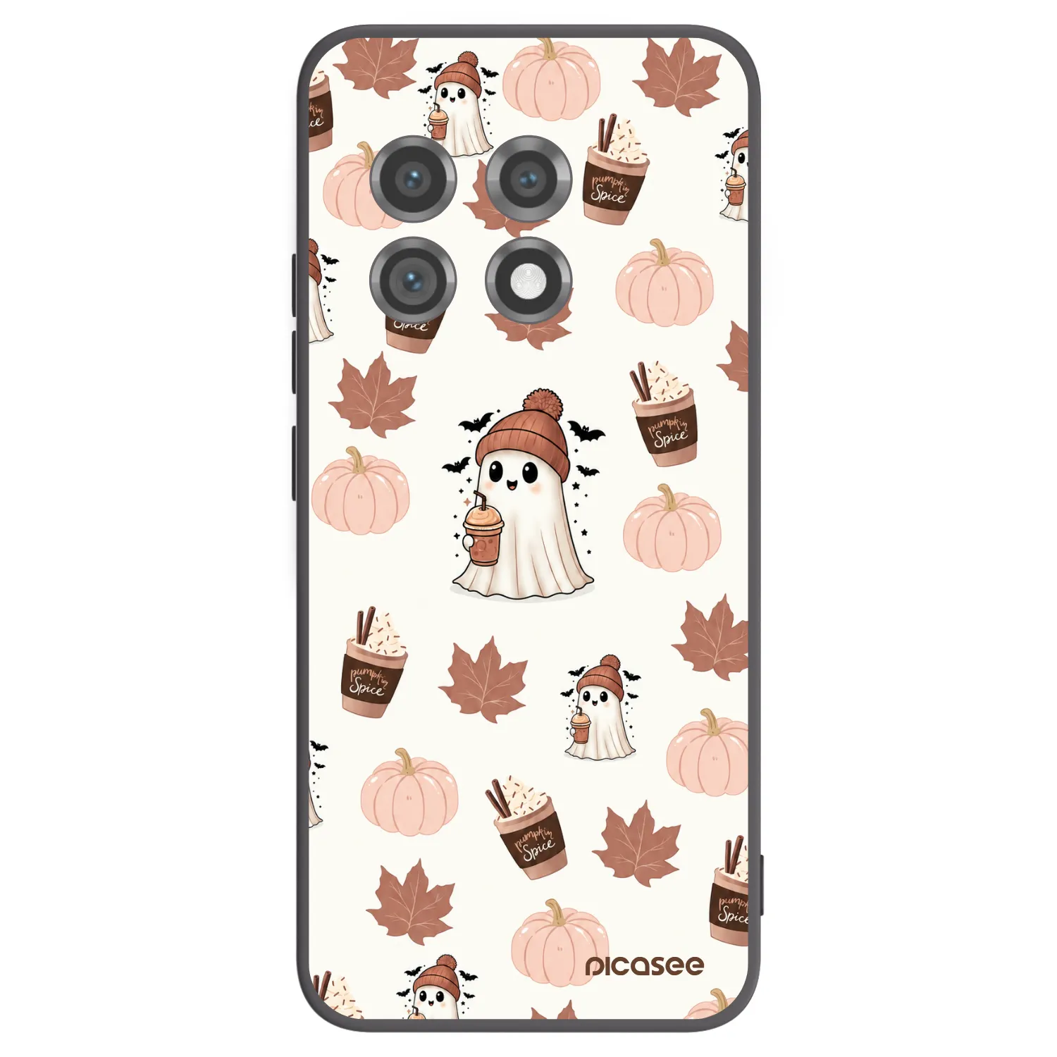 Picasee silikonski črni ovitek za OnePlus 11 5G - Pumpkin spice