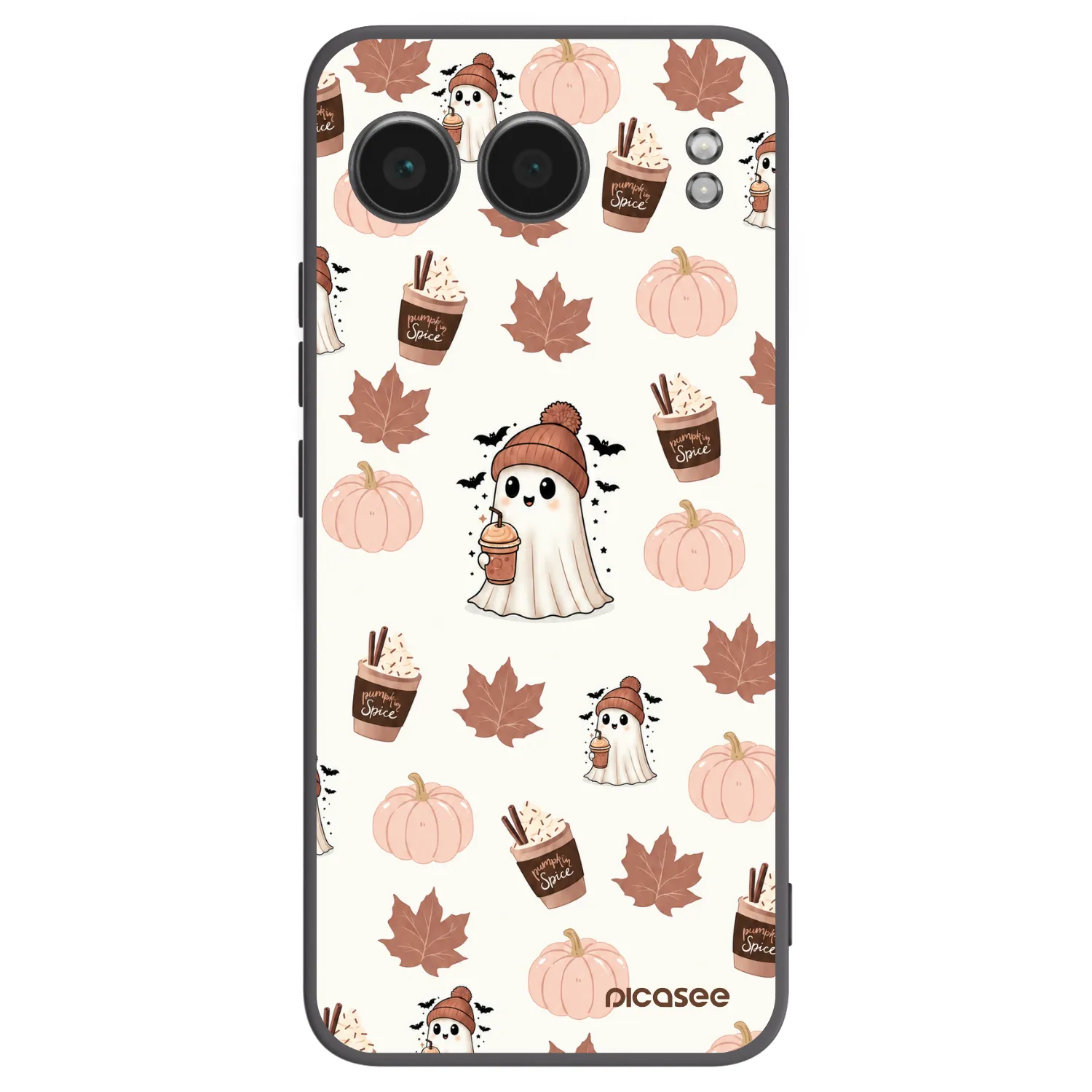 Picasee silikonski črni ovitek za OnePlus Nord 4 - Pumpkin spice