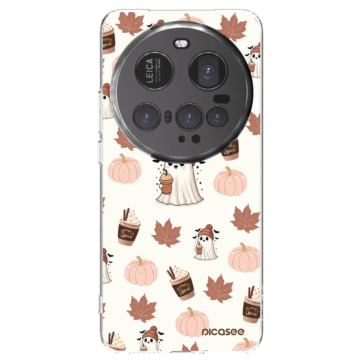 Picasee silikonski prozorni ovitek za Xiaomi 15 Ultra - Pumpkin spice