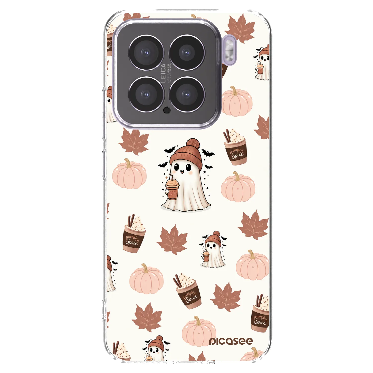 Picasee silikonski prozorni ovitek za Xiaomi 15 - Pumpkin spice