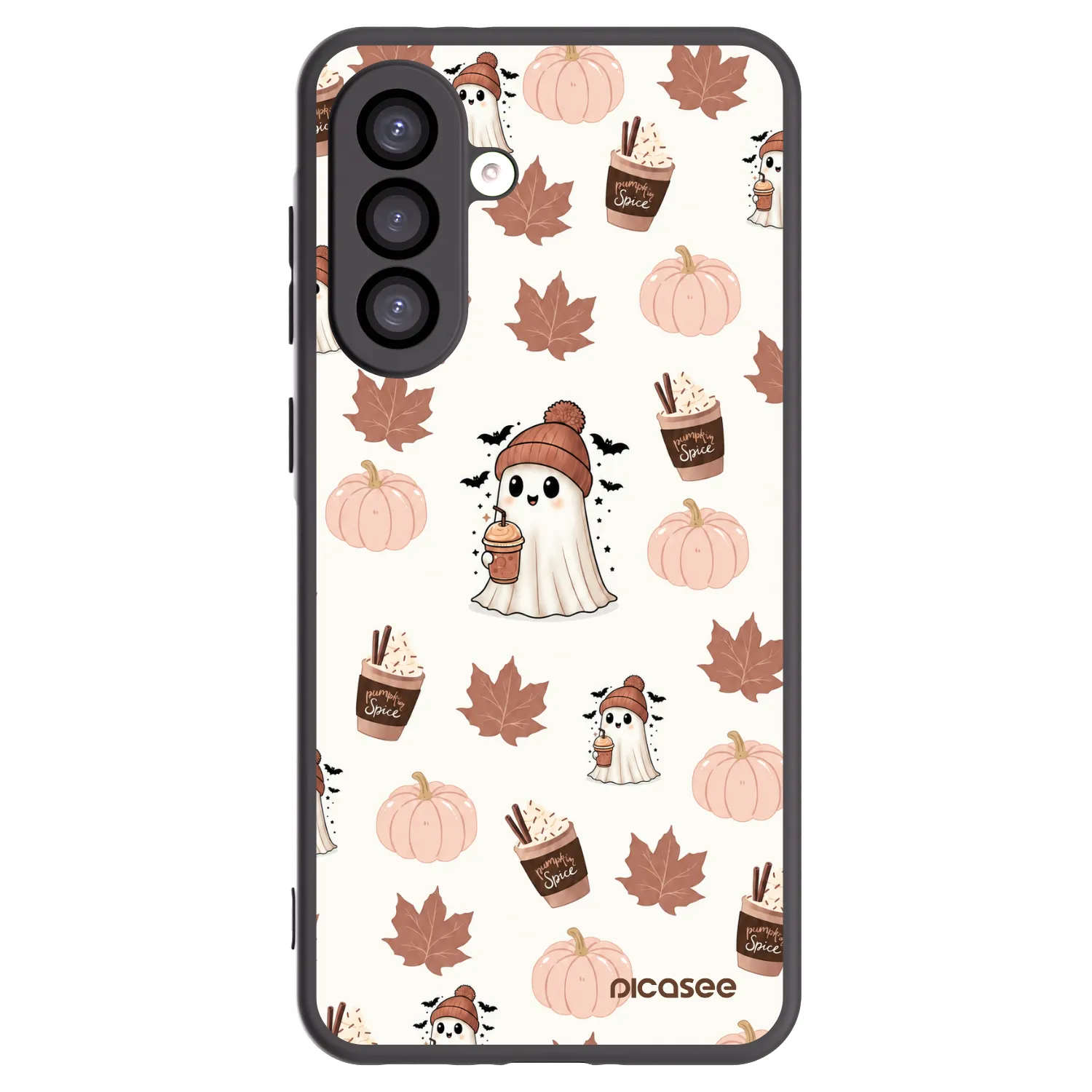 Picasee silikonski črni ovitek za Samsung Galaxy A26 5G A266B - Pumpkin spice