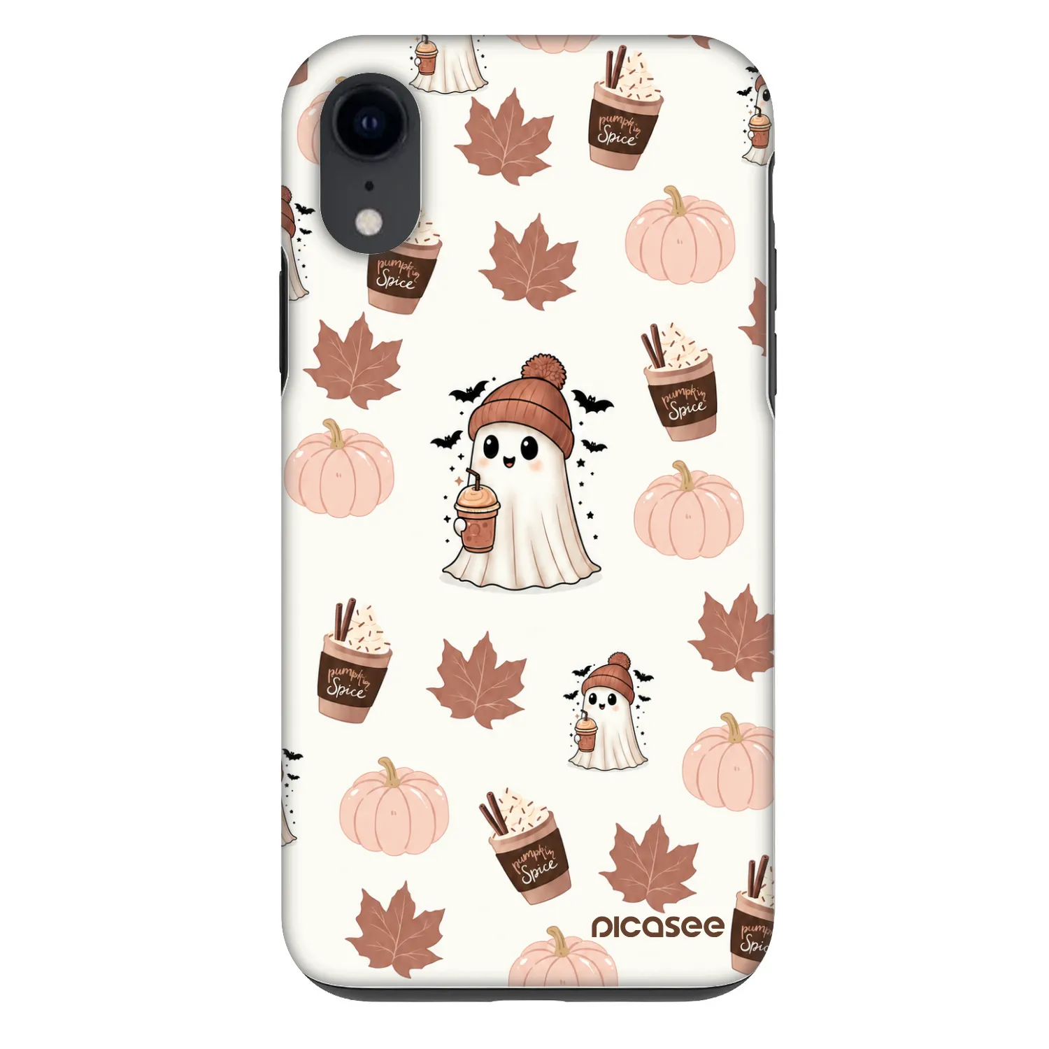 Picasee Fashion Case za Apple iPhone XR - Pumpkin spice