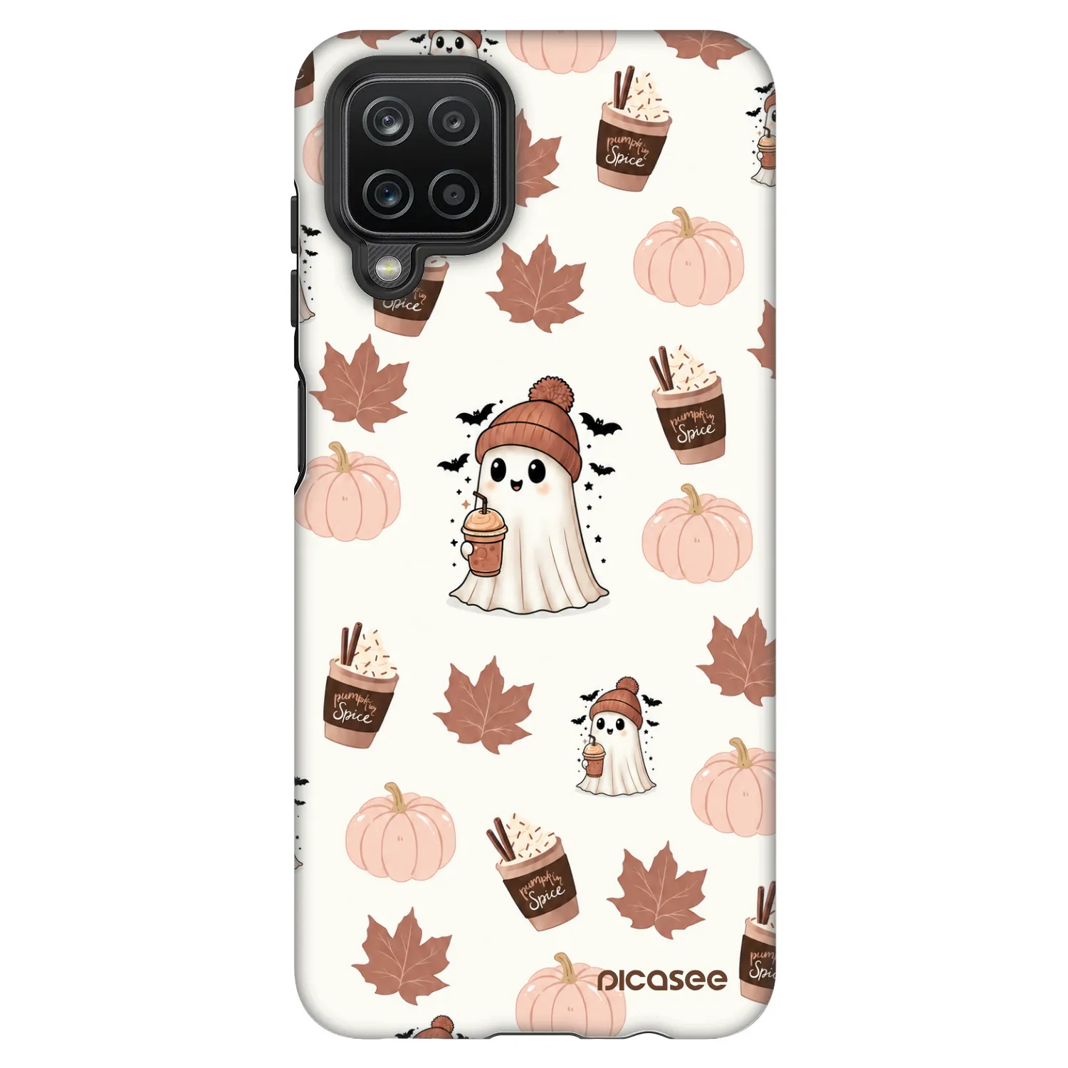 Picasee Fashion Case za Samsung Galaxy A12 A125F - Pumpkin spice