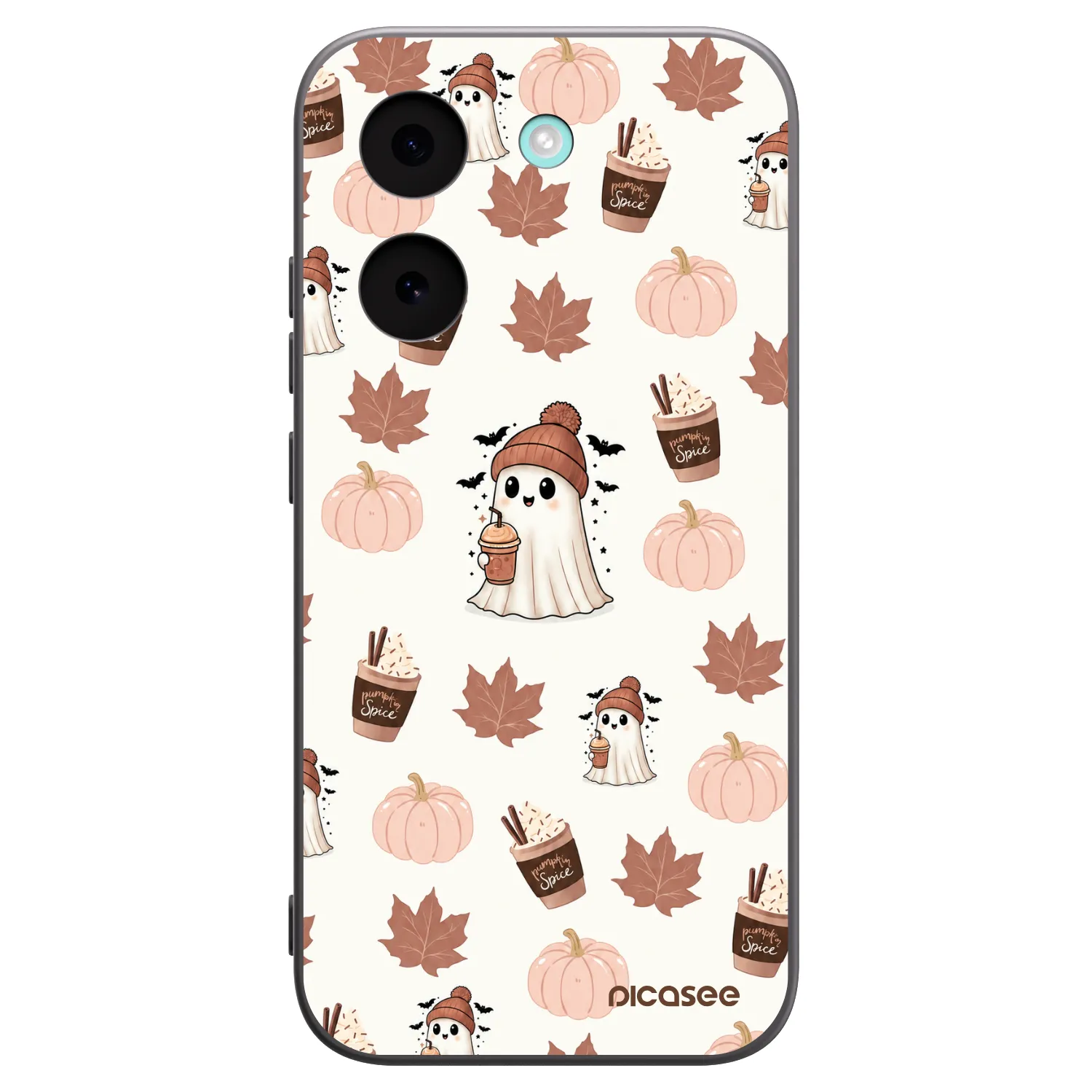 Picasee silikonski črni ovitek za Xiaomi Poco X8 Pro - Pumpkin spice