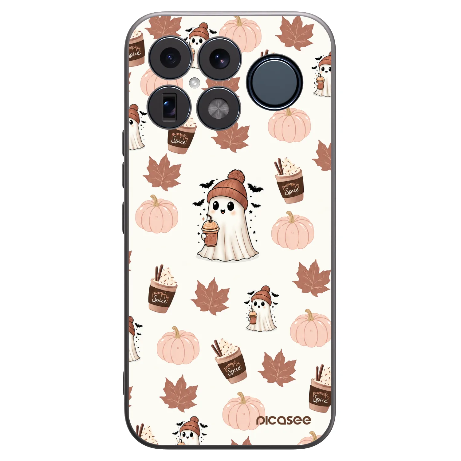 Picasee silikonski črni ovitek za Xiaomi Poco F8 Ultra - Pumpkin spice