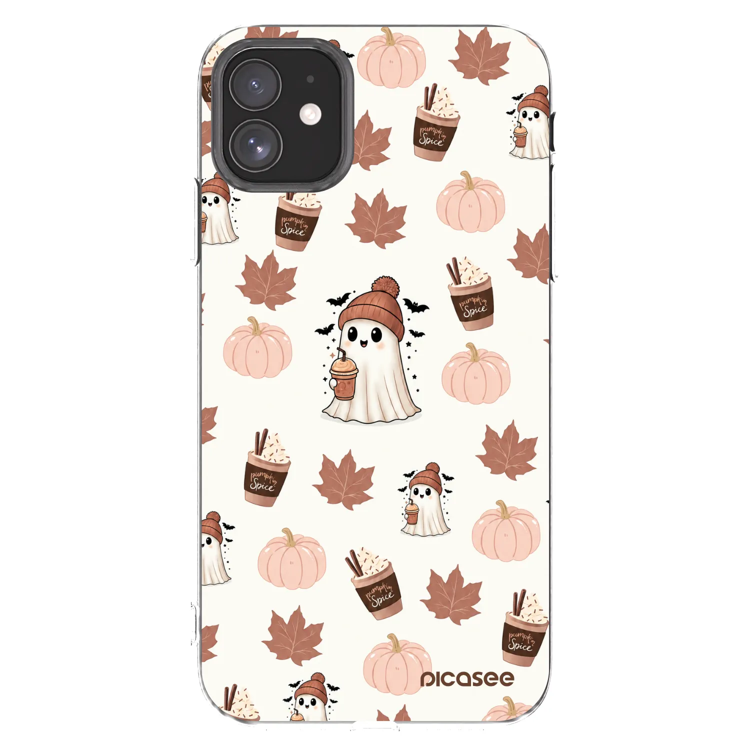 Picasee silikonski prozorni ovitek za Apple iPhone 11 - Pumpkin spice