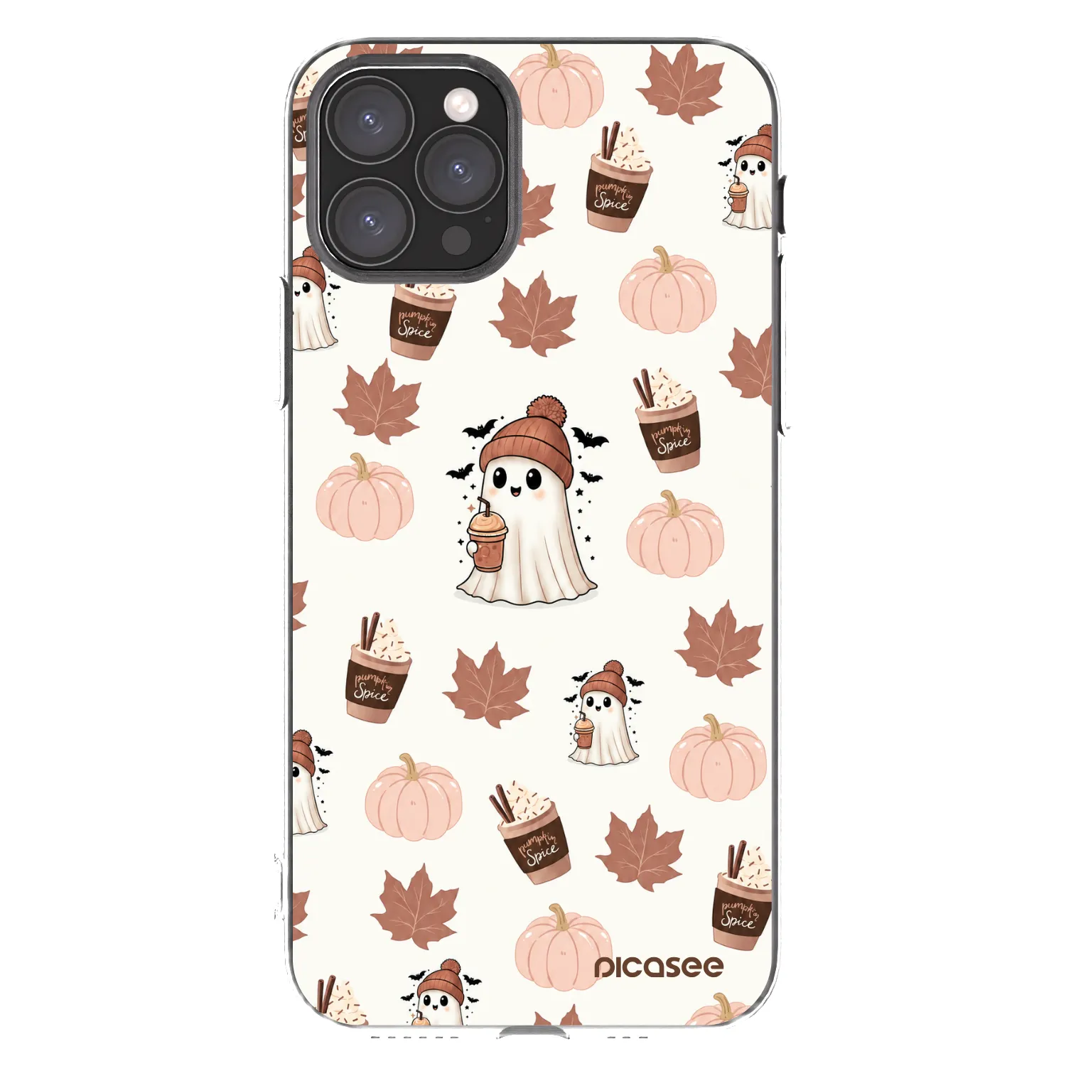Picasee silikonski prozorni ovitek za Apple iPhone 11 Pro - Pumpkin spice
