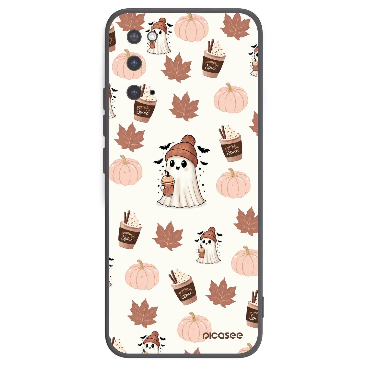 Picasee silikonski črni ovitek za Samsung Galaxy S20 G980F - Pumpkin spice