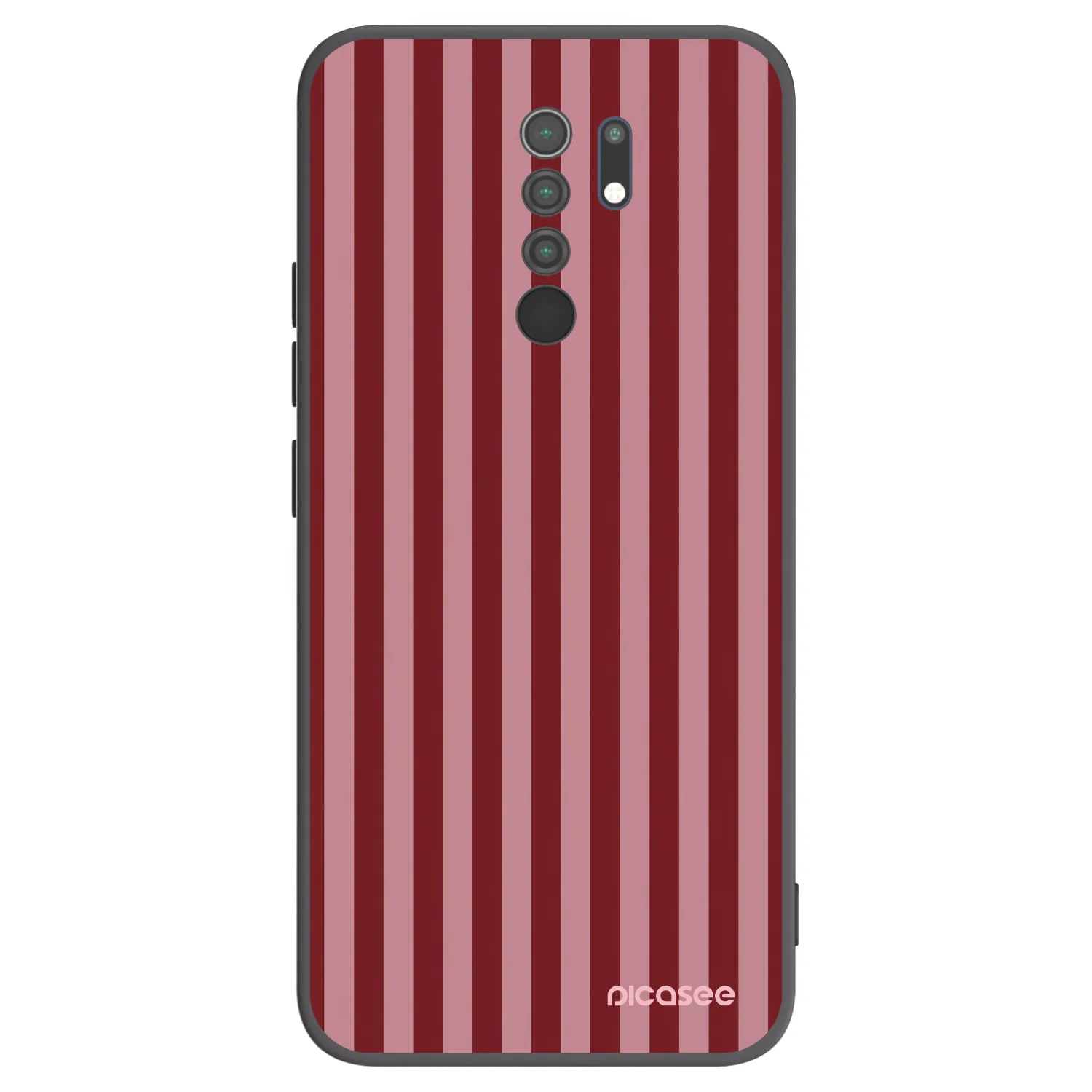 Picasee silikonski črni ovitek za Xiaomi Redmi 9 - Dawn