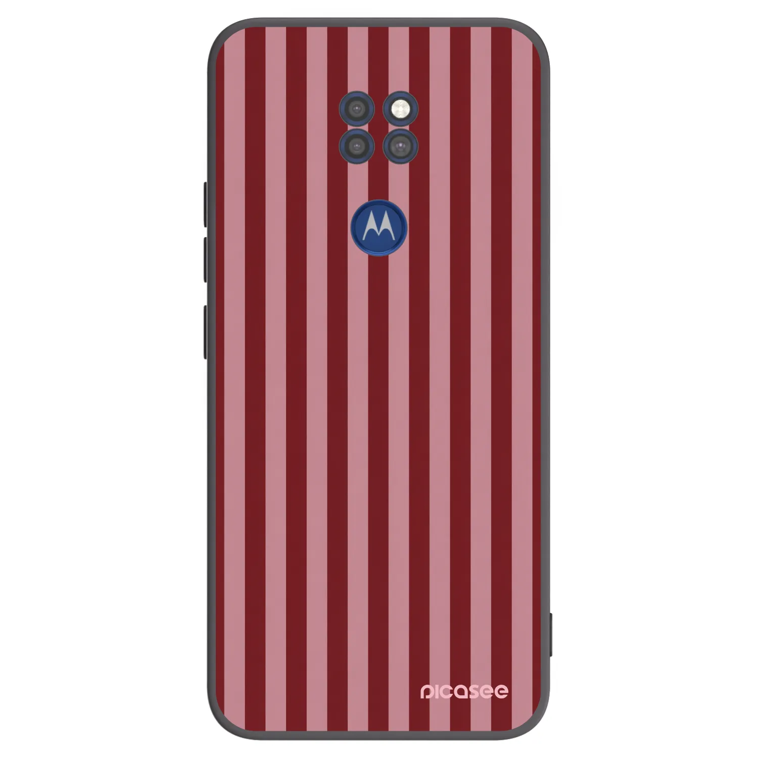 Picasee silikonski črni ovitek za Motorola Moto G9 Play - Dawn