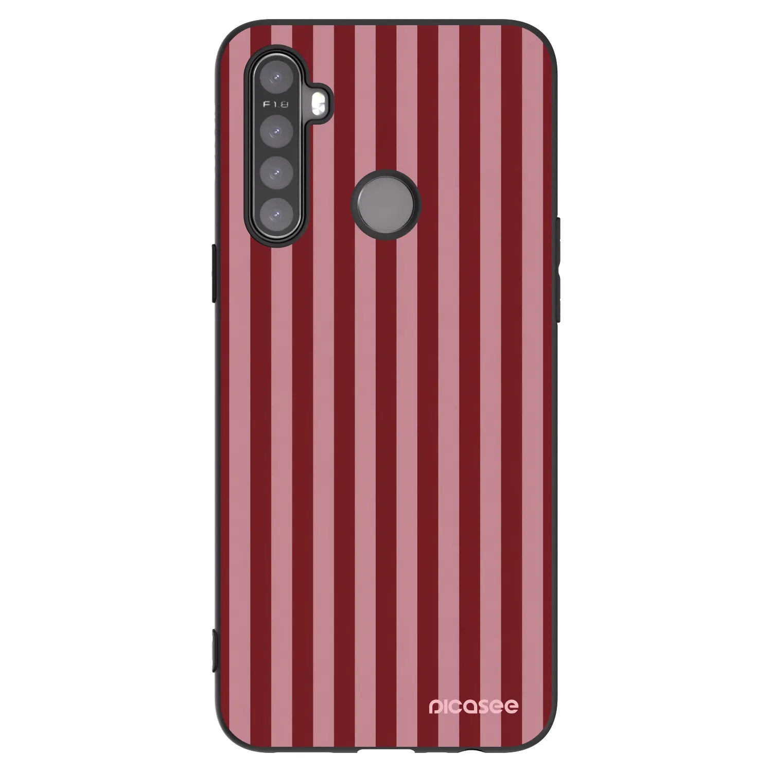 Picasee silikonski črni ovitek za Realme 5 - Dawn