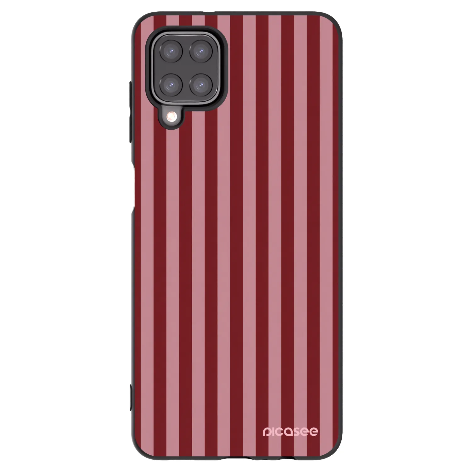 Picasee silikonski črni ovitek za Samsung Galaxy A12 A125F - Dawn