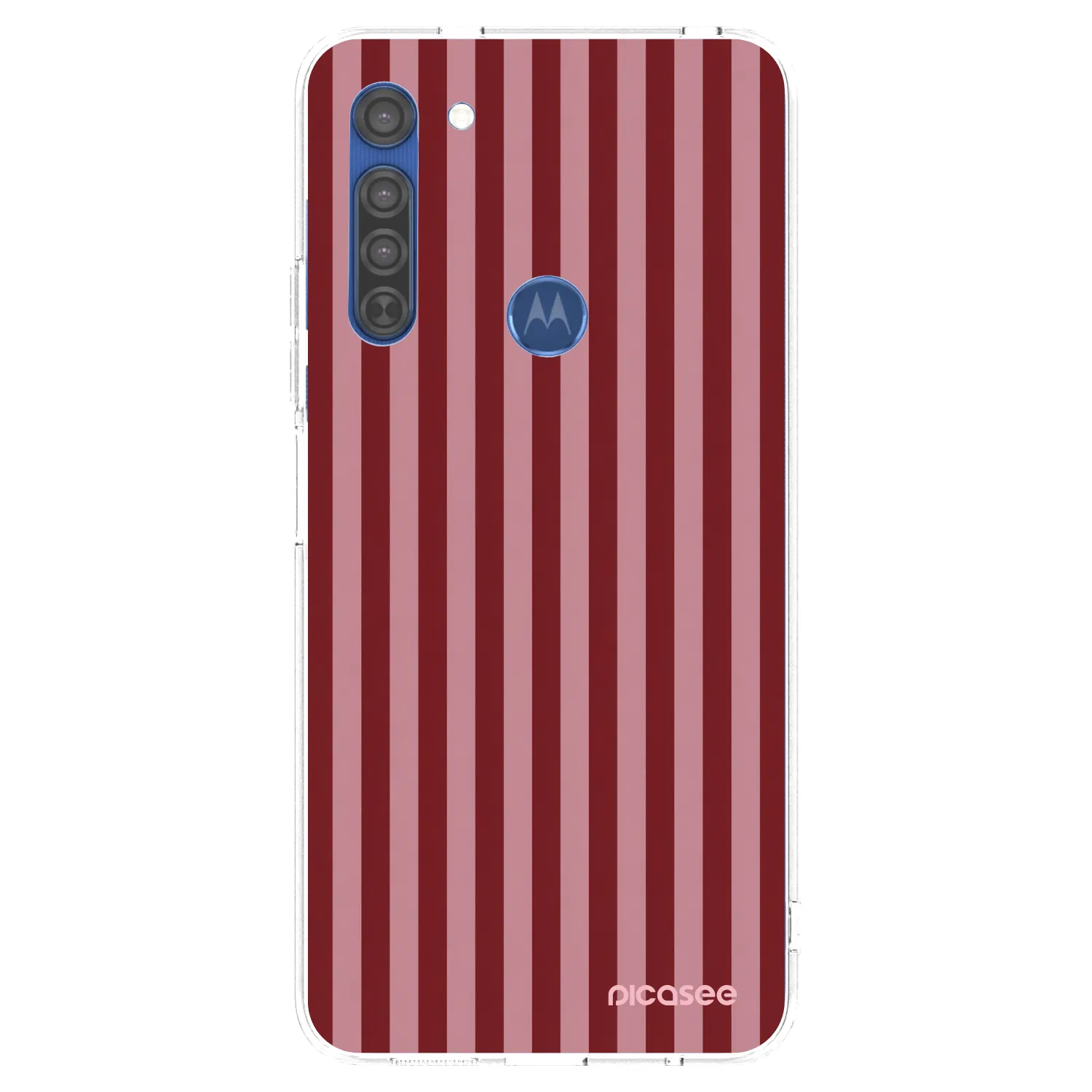 Picasee silikonski prozorni ovitek za Motorola Moto G8 - Dawn