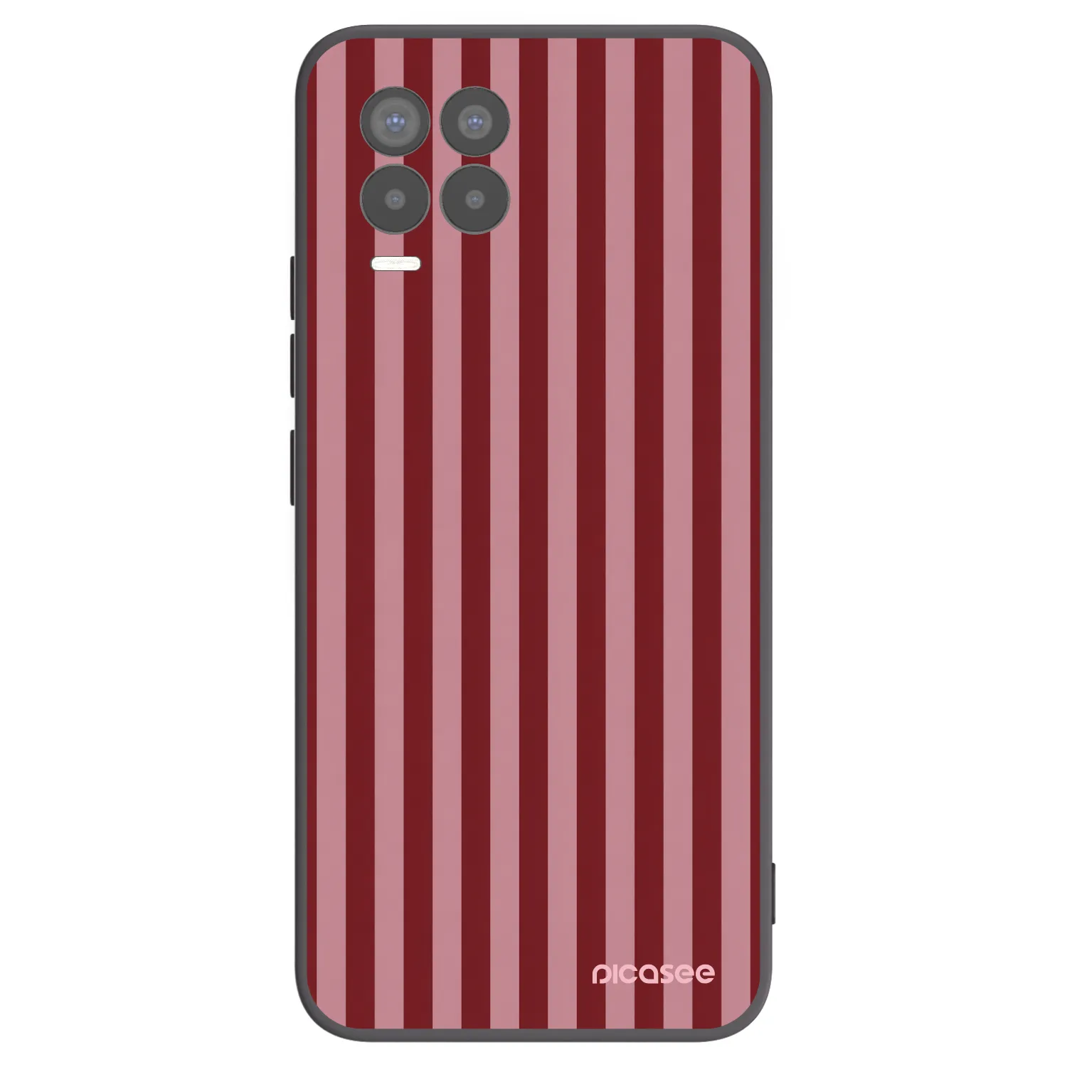 Picasee silikonski črni ovitek za Realme 8 4G - Dawn