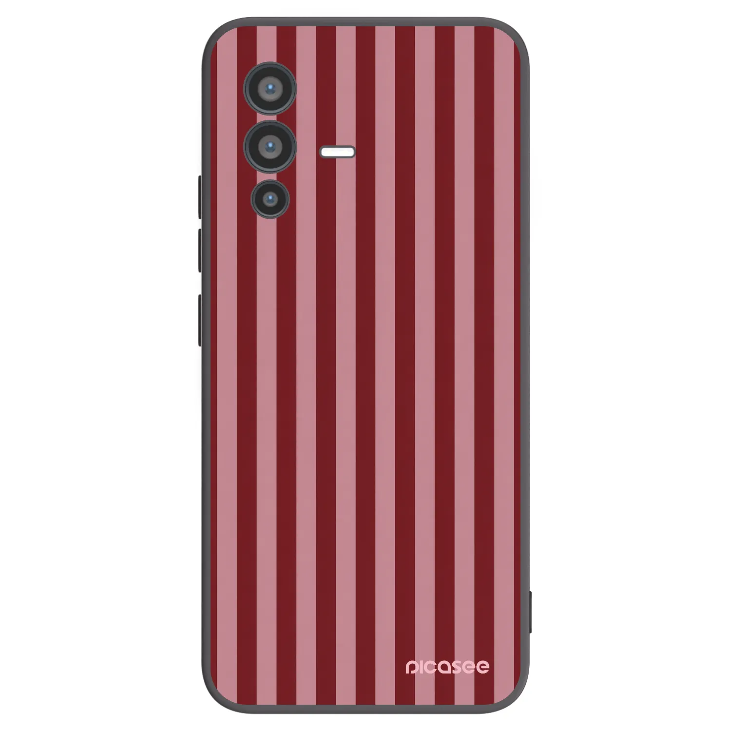 Picasee silikonski črni ovitek za Vivo V23 5G - Dawn