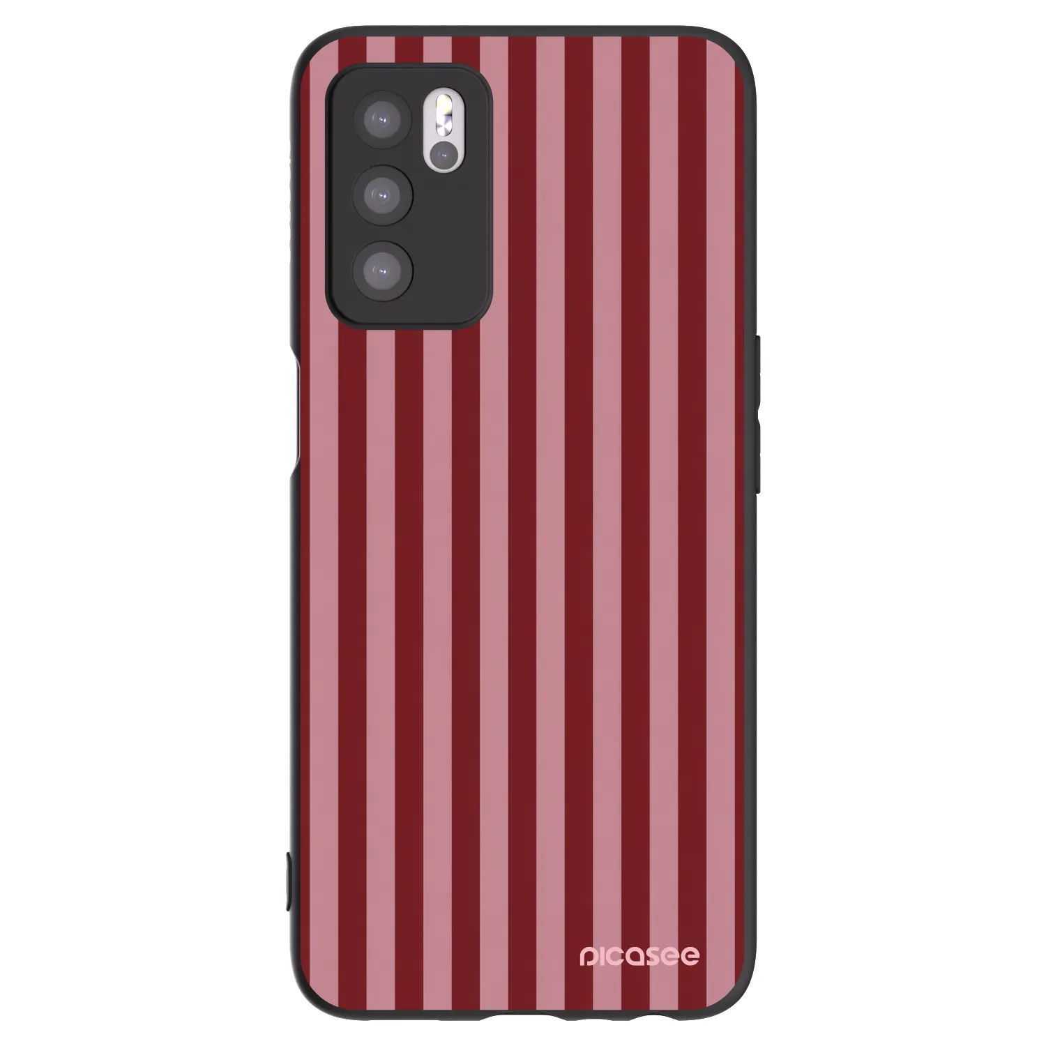 Picasee silikonski črni ovitek za OPPO A16s - Dawn