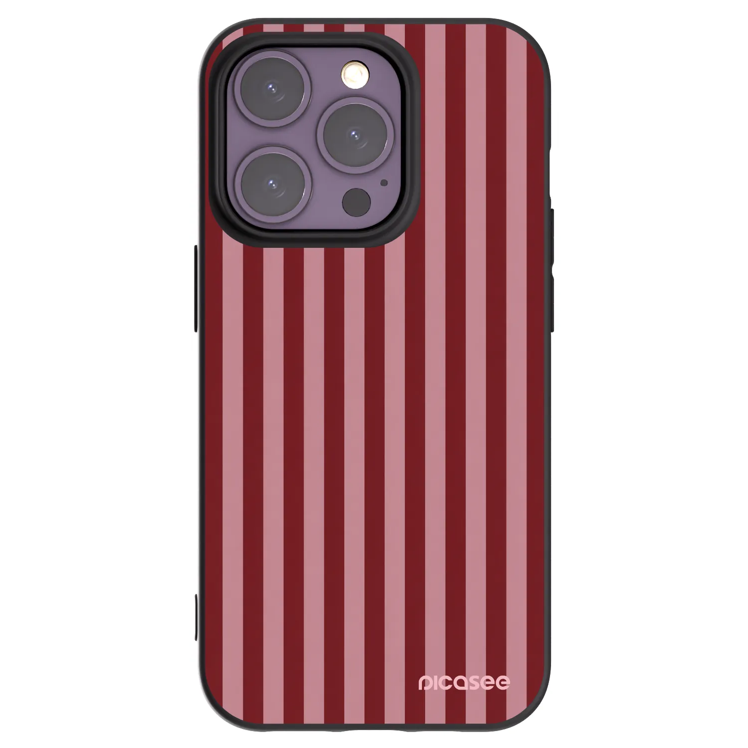 Picasee silikonski črni ovitek za Apple iPhone 14 Pro - Dawn