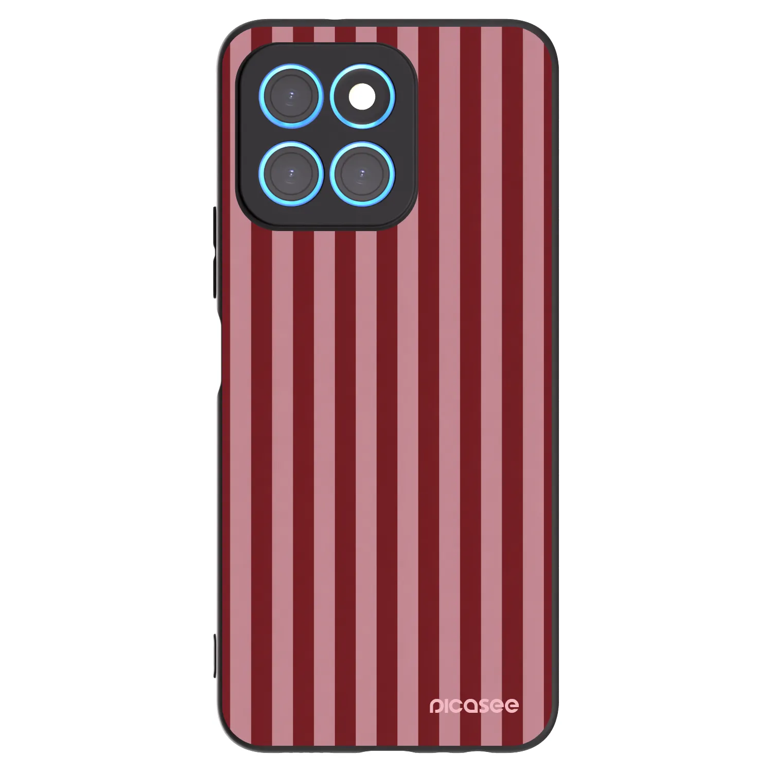 Picasee silikonski črni ovitek za Honor X8 5G - Dawn