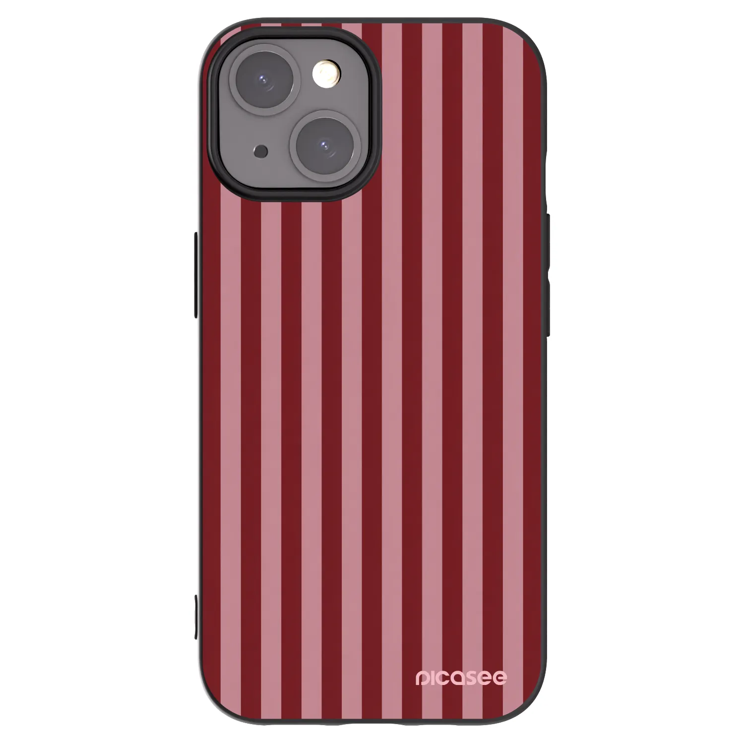 Picasee silikonski črni ovitek za Apple iPhone 15 - Dawn