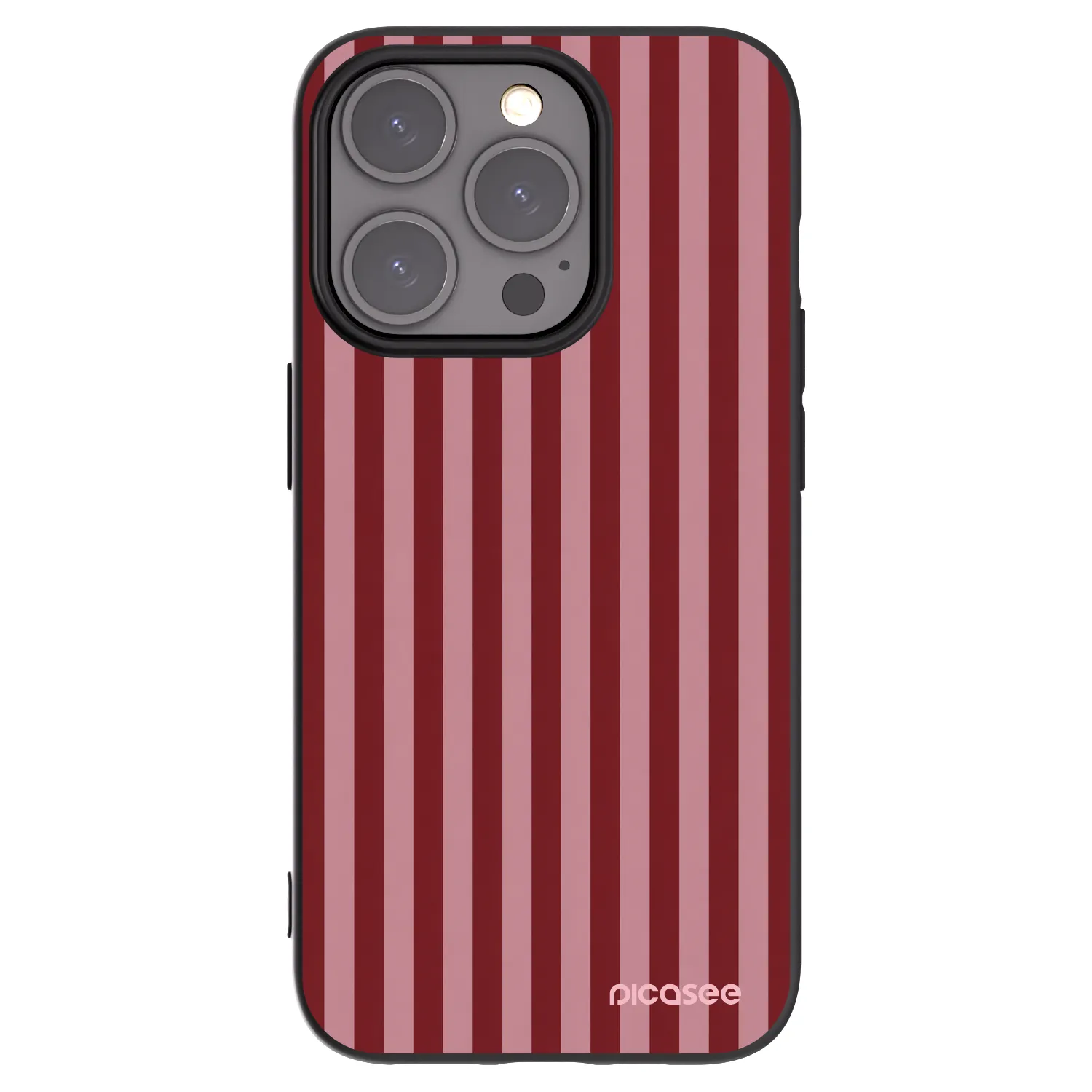 Picasee silikonski črni ovitek za Apple iPhone 15 Pro - Dawn