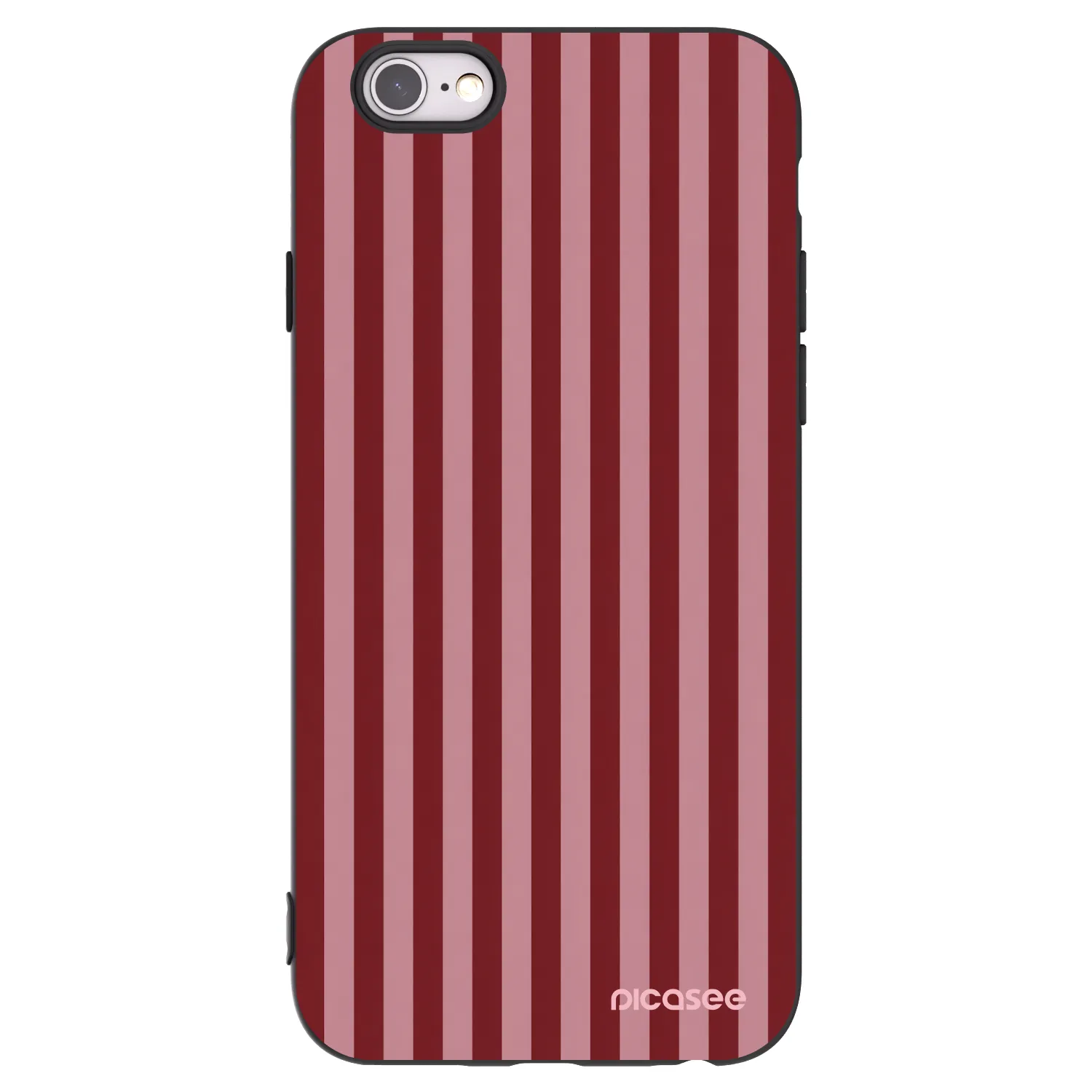 Picasee silikonski črni ovitek za Apple iPhone 6/6S - Dawn