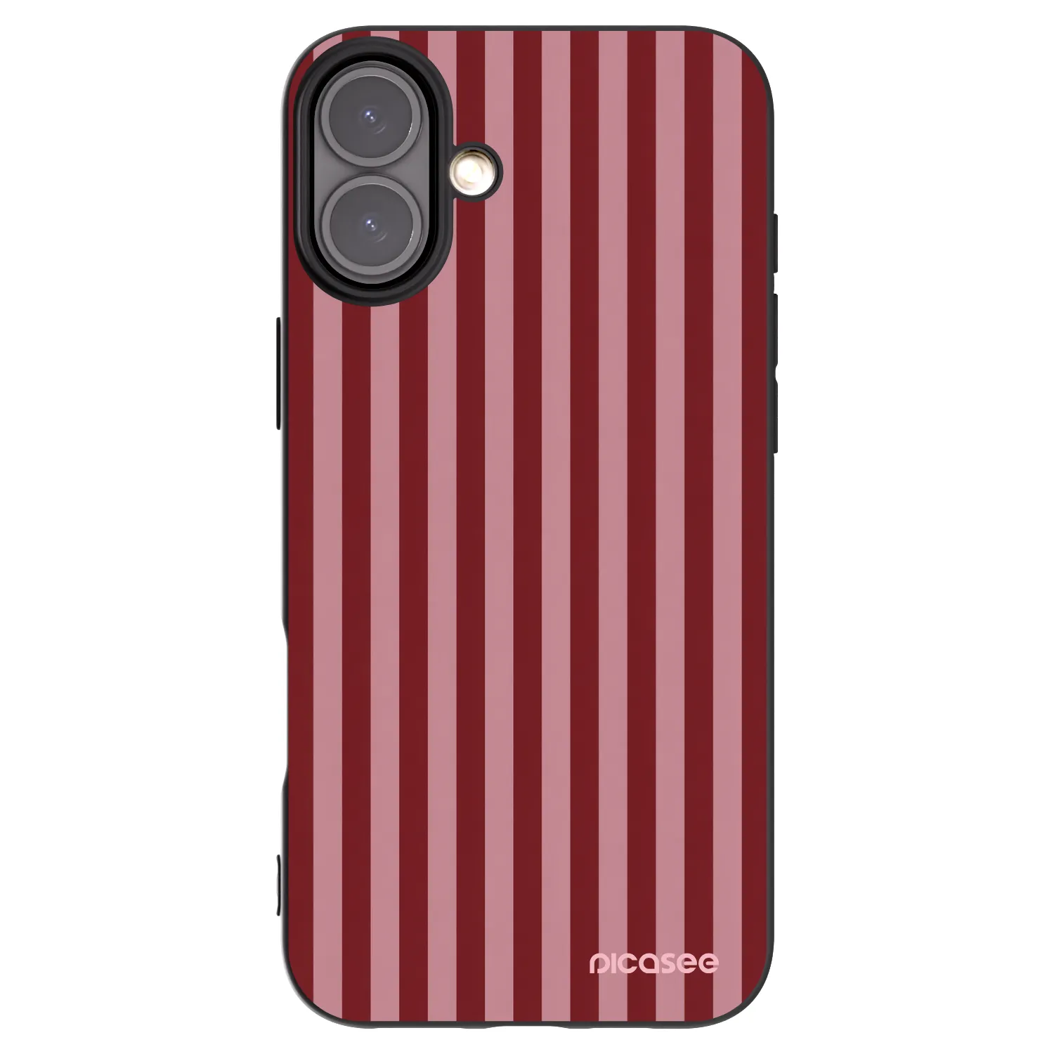 Picasee silikonski črni ovitek za Apple iPhone 16 Plus - Dawn