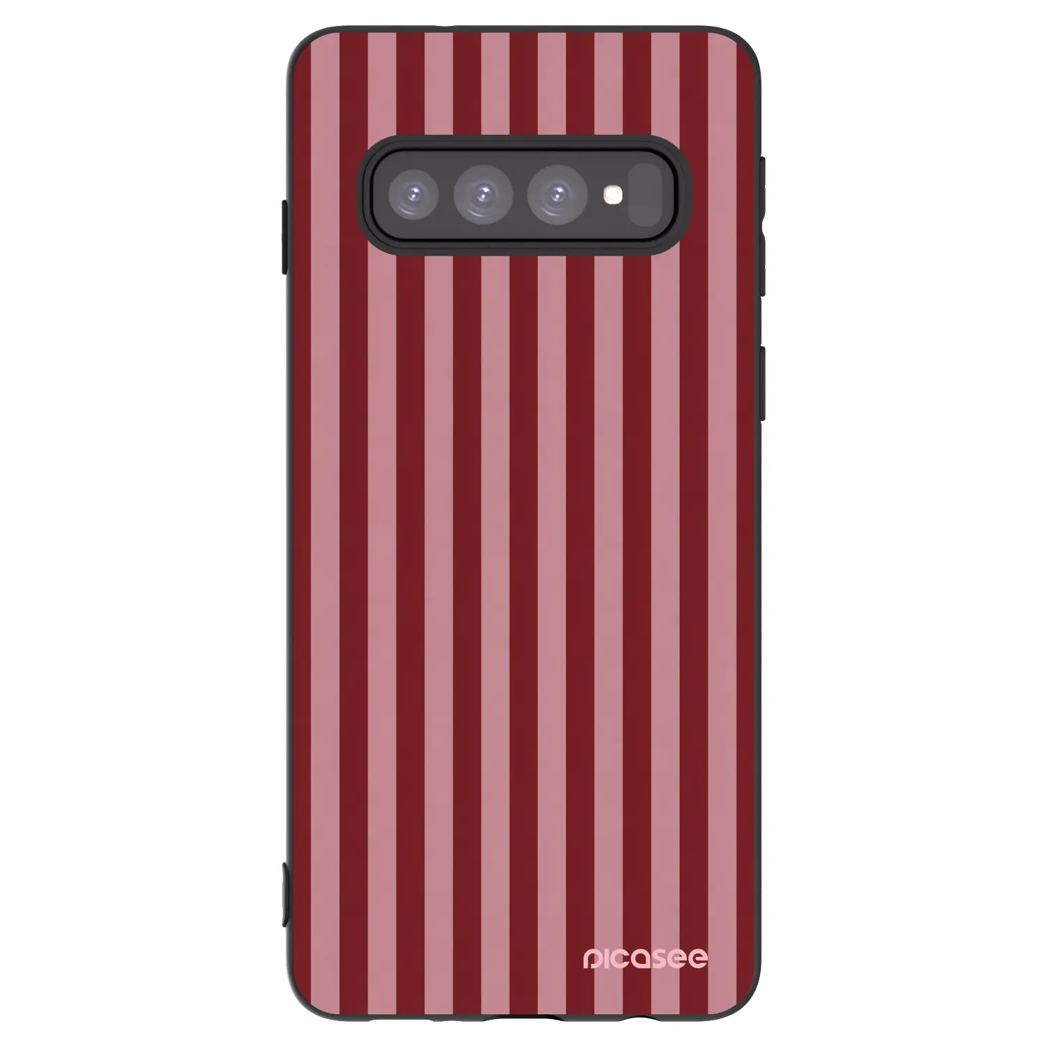Picasee silikonski črni ovitek za Samsung Galaxy S10 G973 - Dawn