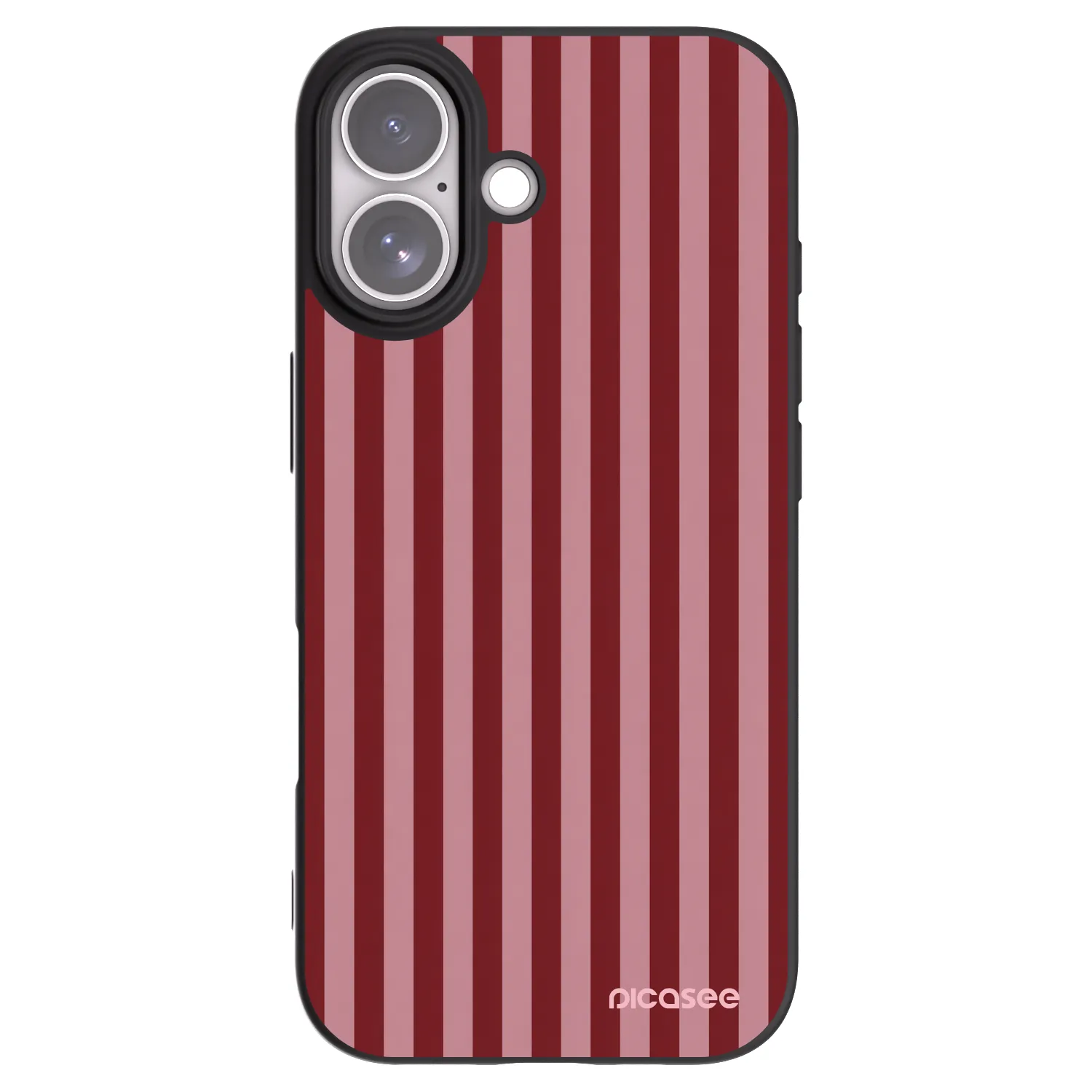 Picasee silikonski črni ovitek za Apple iPhone 17 - Dawn