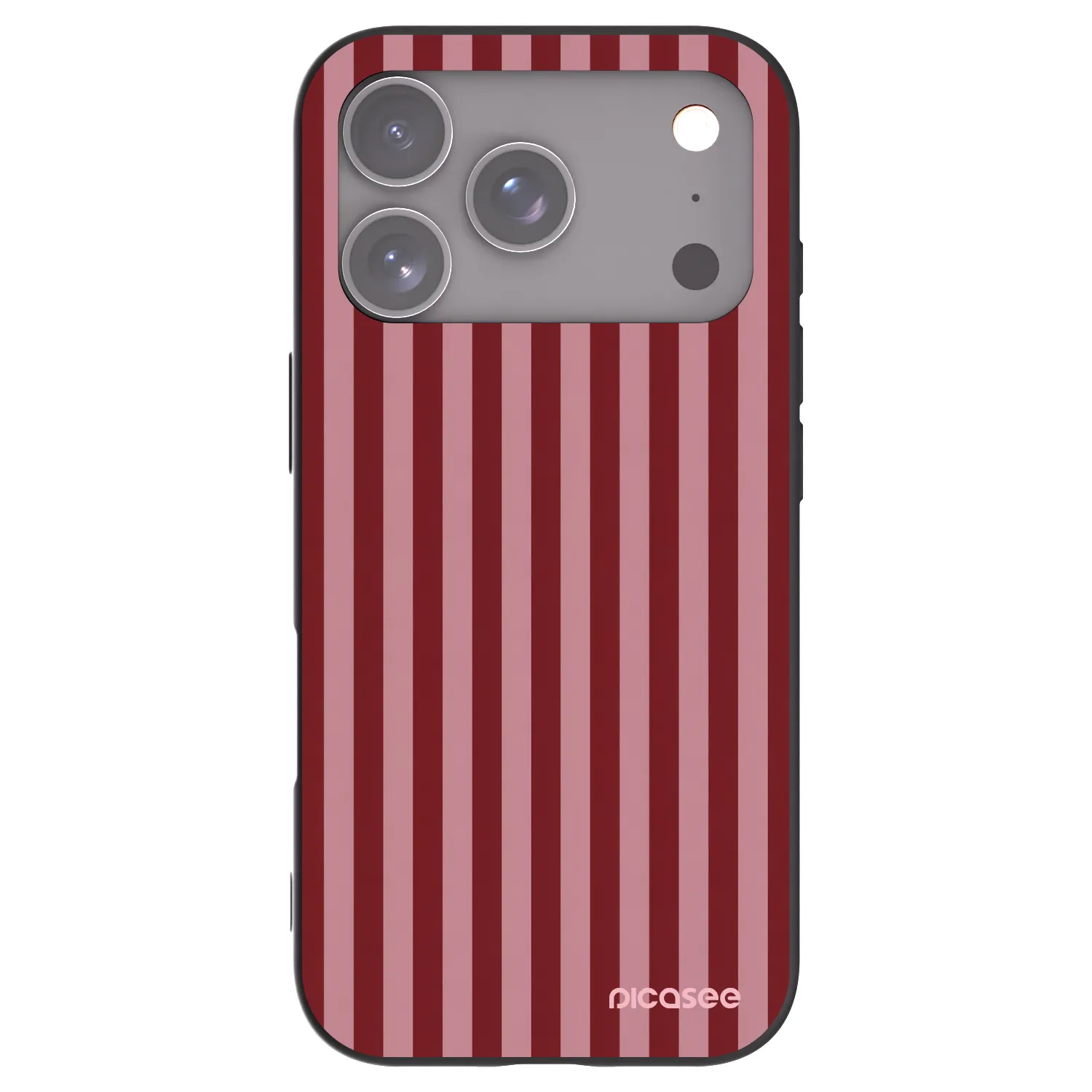 Picasee silikonski črni ovitek za Apple iPhone 17 Pro - Dawn