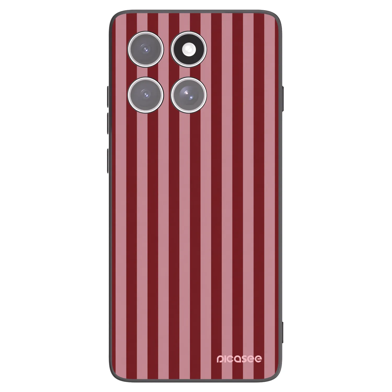 Picasee silikonski črni ovitek za Motorola Edge 60 Pro - Dawn