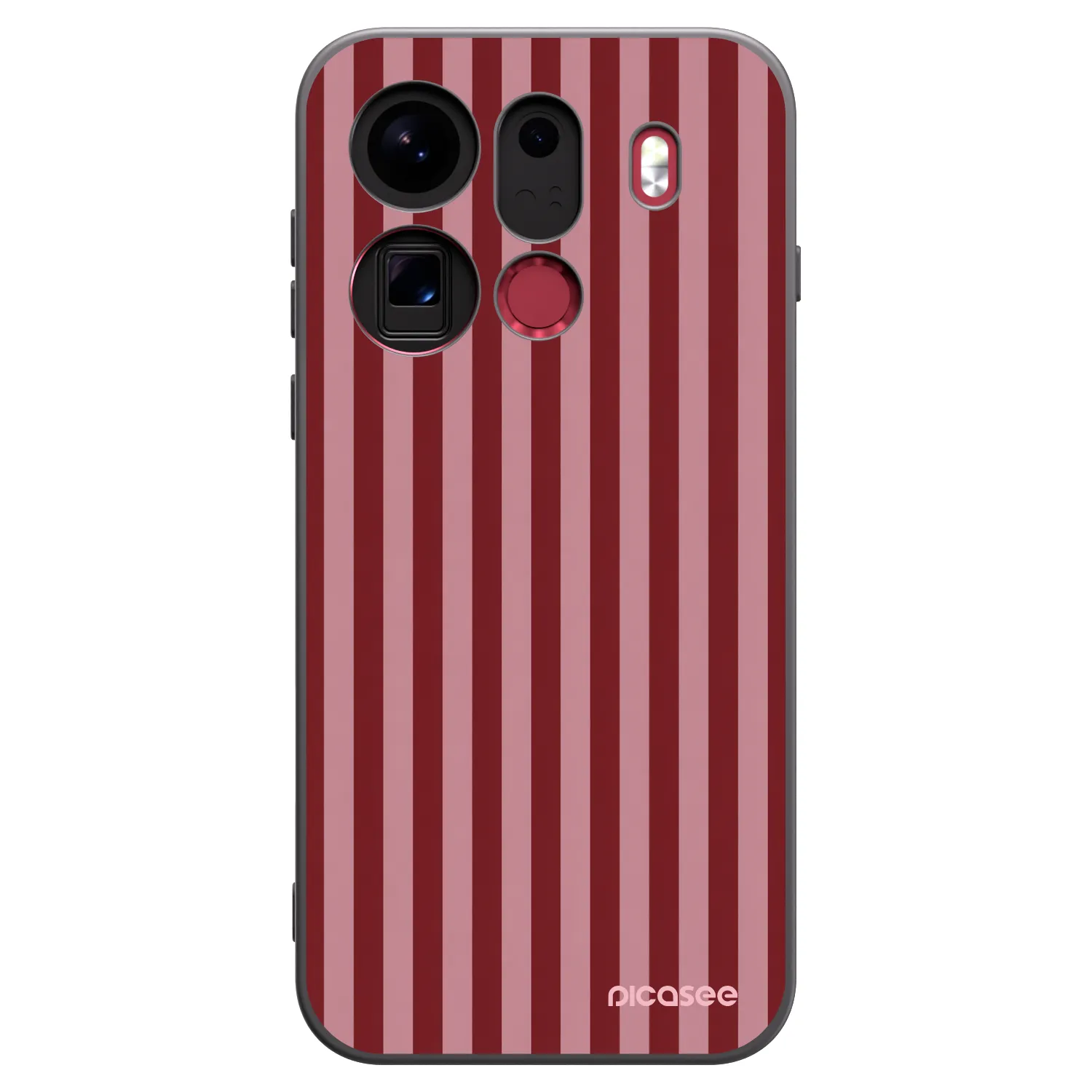 Picasee silikonski črni ovitek za OPPO Find X9 Pro - Dawn