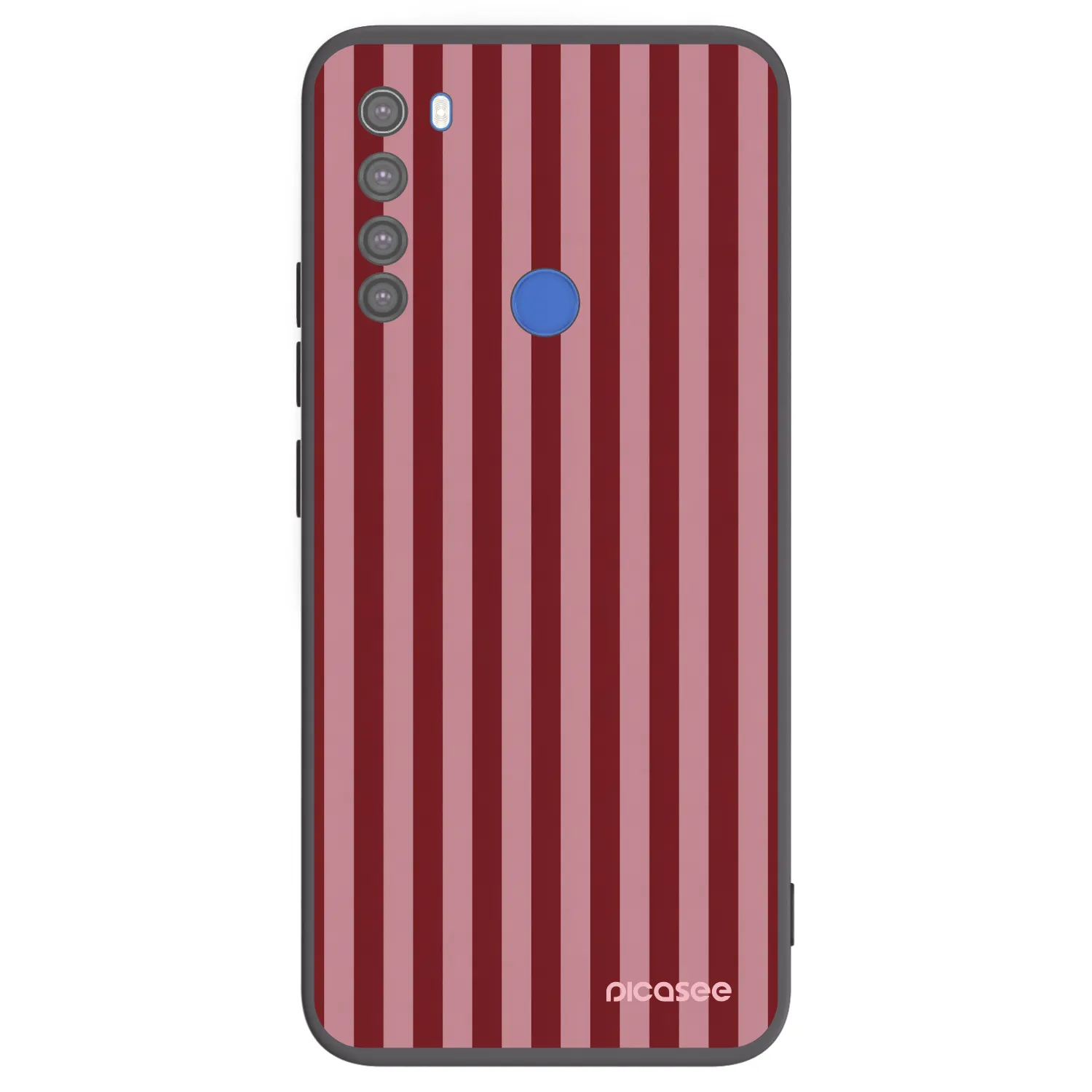 Picasee silikonski črni ovitek za Xiaomi Redmi Note 8T - Dawn