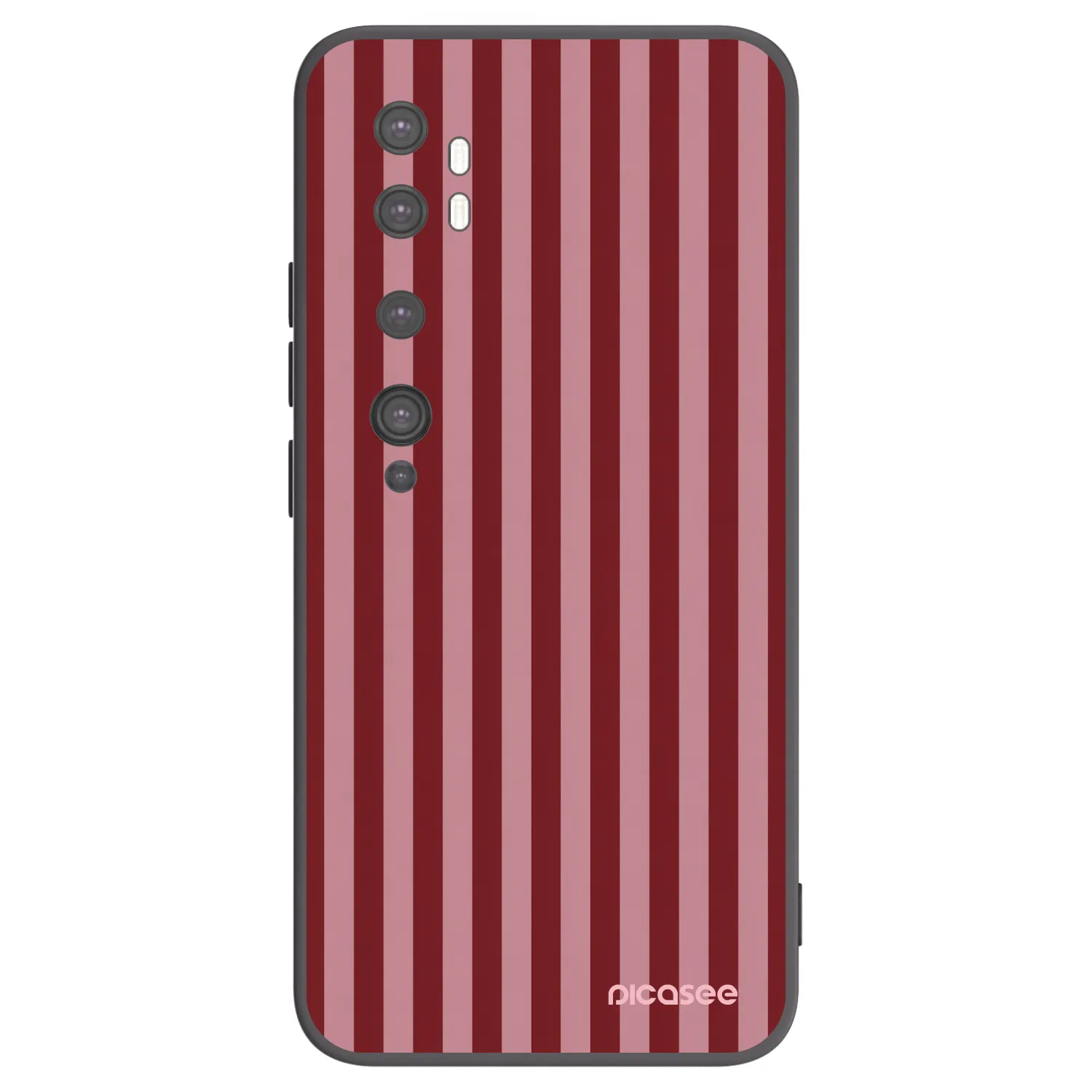 Picasee silikonski črni ovitek za Xiaomi Mi Note 10 (Pro) - Dawn
