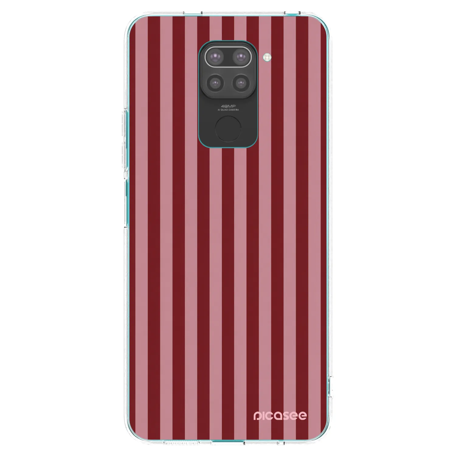 Picasee silikonski črni ovitek za Xiaomi Redmi Note 9 - Dawn