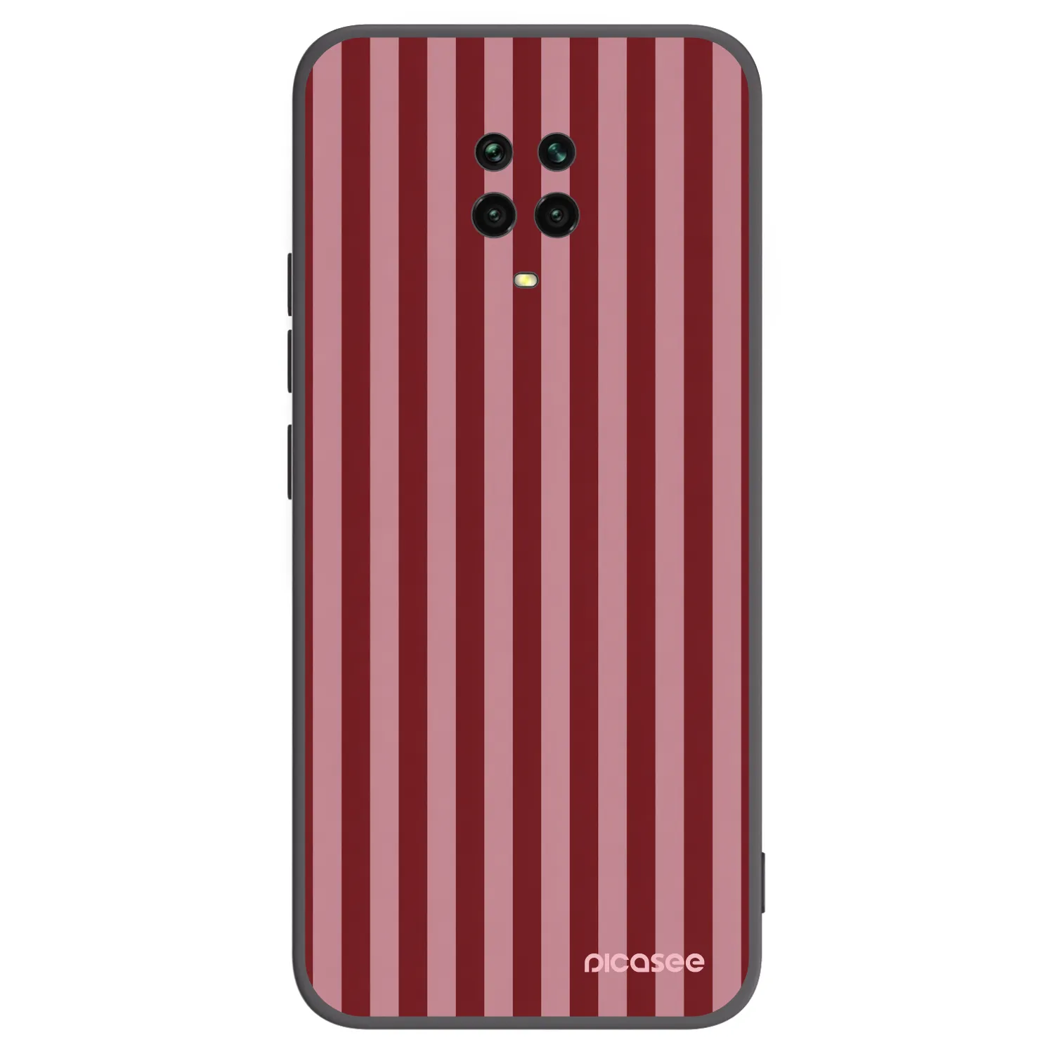 Picasee silikonski črni ovitek za Xiaomi Redmi Note 9S - Dawn