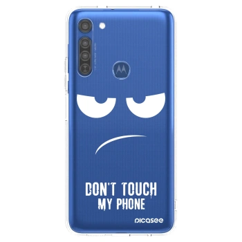 Ovitek za Motorola Moto G8 - Don't Touch My Phone