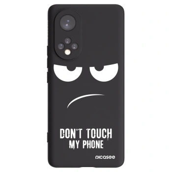 Picasee silikonski črni ovitek za Huawei Nova 9 - Don't Touch My Phone