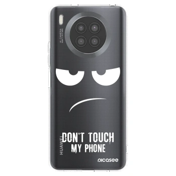 Picasee silikonski prozorni ovitek za Huawei Nova 8i - Don't Touch My Phone