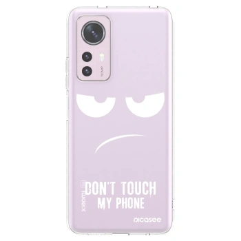 Picasee silikonski prozorni ovitek za Xiaomi 12 - Don't Touch My Phone