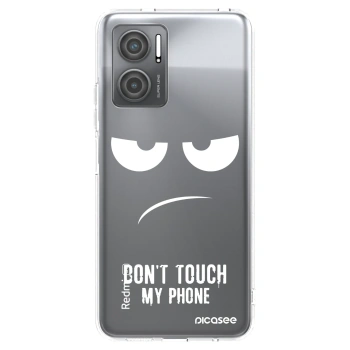 Picasee silikonski prozorni ovitek za Xiaomi Redmi 10 5G - Don't Touch My Phone