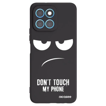 Picasee silikonski črni ovitek za Honor X6 - Don't Touch My Phone