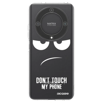 Picasee silikonski prozorni ovitek za Honor Magic5 Lite 5G - Don't Touch My Phone