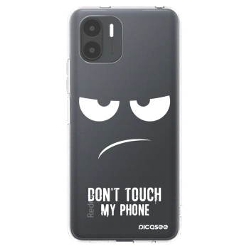 Picasee silikonski prozorni ovitek za Xiaomi Redmi A2 - Don't Touch My Phone