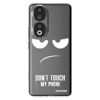 Picasee silikonski prozorni ovitek za Honor 90 5G - Don't Touch My Phone