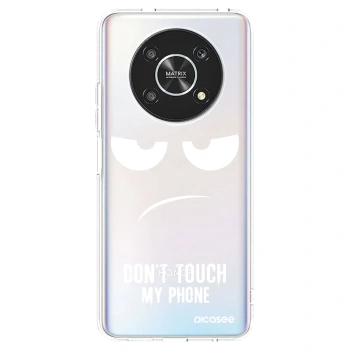 Picasee silikonski prozorni ovitek za Honor Magic4 Lite 5G - Don't Touch My Phone