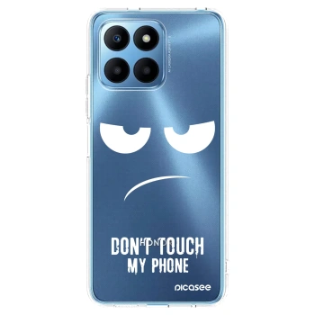 Picasee silikonski prozorni ovitek za Honor 70 Lite - Don't Touch My Phone