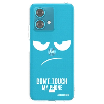 Picasee silikonski prozorni ovitek za Motorola Edge 40 Neo - Don't Touch My Phone