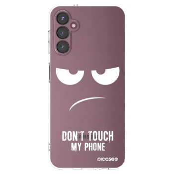 Picasee silikonski prozorni ovitek za Samsung Galaxy A05s A057G - Don't Touch My Phone