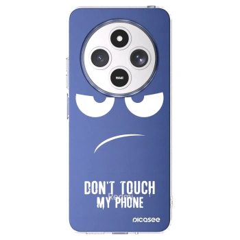 Picasee silikonski prozorni ovitek za Xiaomi Redmi 14C - Don't Touch My Phone