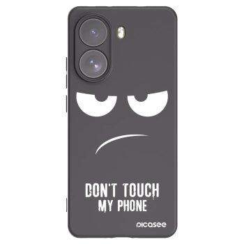 Picasee silikonski črni ovitek za Xiaomi Poco X7 - Don't Touch My Phone